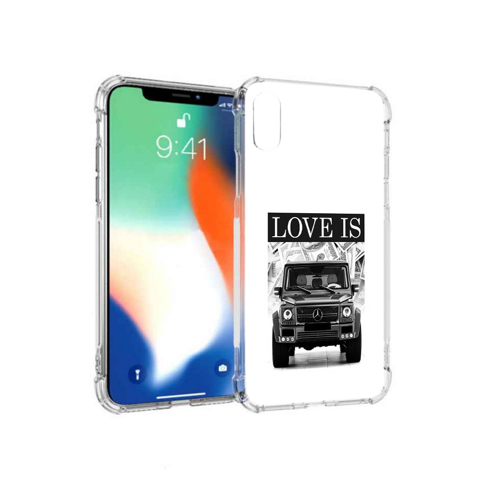 

Чехол MyPads Tocco для Apple iPhone XS Max гелик (PT117540.614.285), Прозрачный, Tocco
