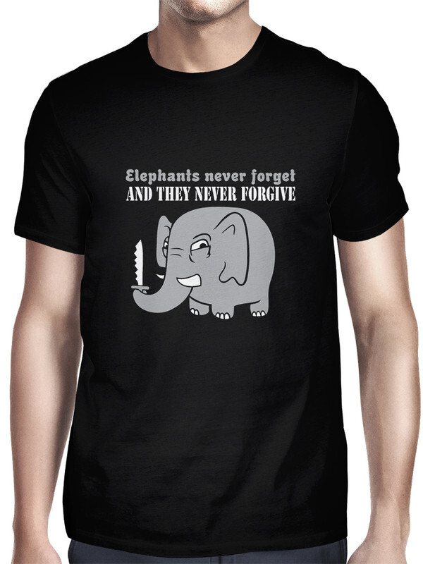 

Футболка мужская DreamShirts Studio Слоны никогда не прощают 481-elephants-2 черная 2XL, Черный, Слоны никогда не прощают 481-elephants-2