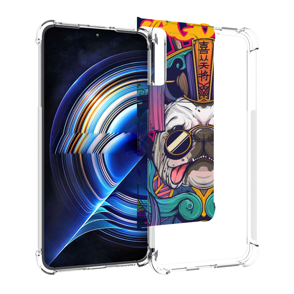 

Чехол MyPads мопс агро яркая для Tecno Camon 19 Neo, Прозрачный, Tocco