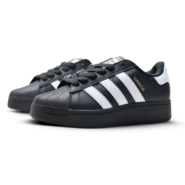 

Кеды женские Adidas Originals Superstar XLG черные 6 UK, Черный, Superstar XLG
