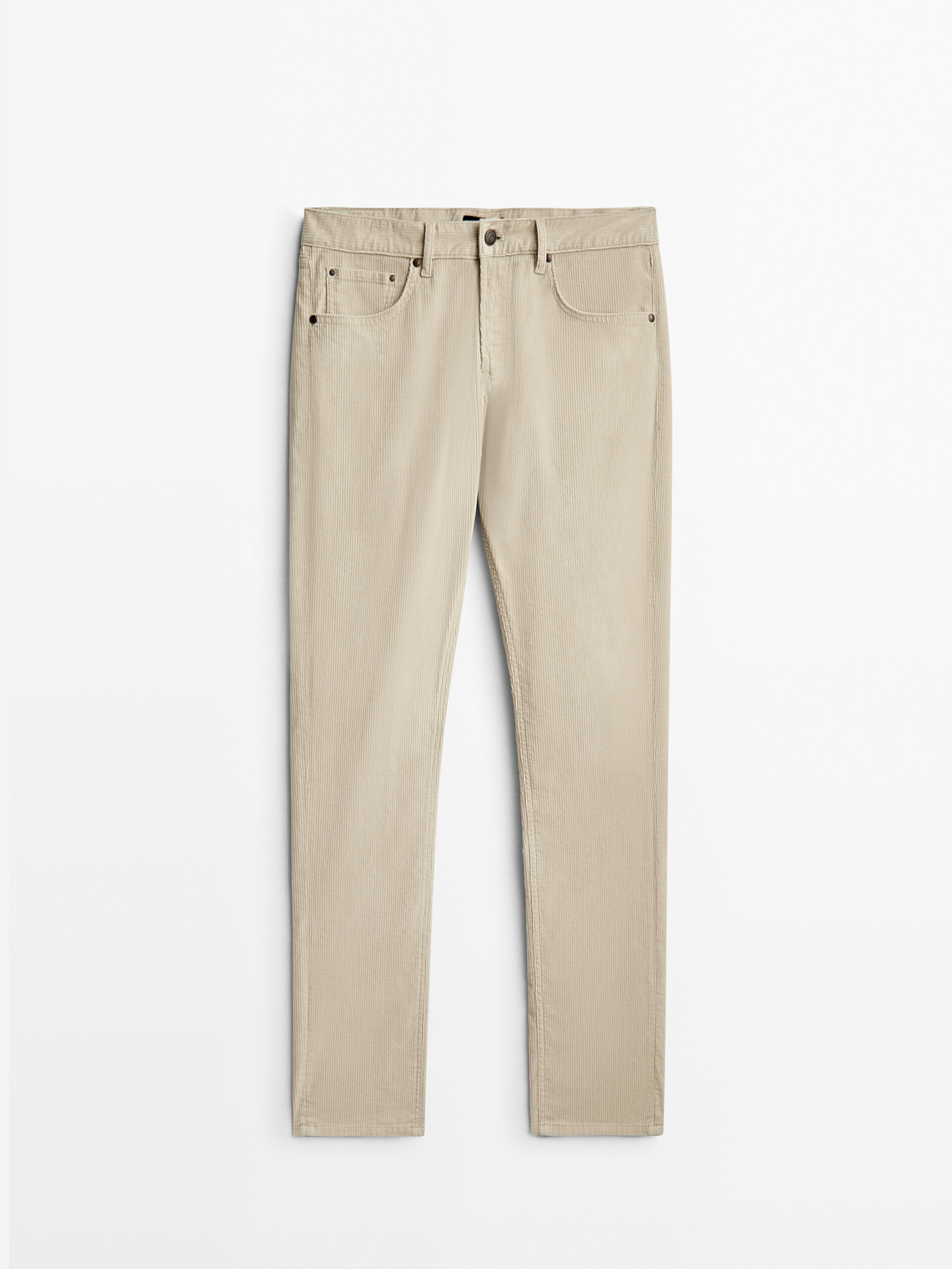 

Джинсы мужские Massimo Dutti 00039026712 белые 38, 00039026712