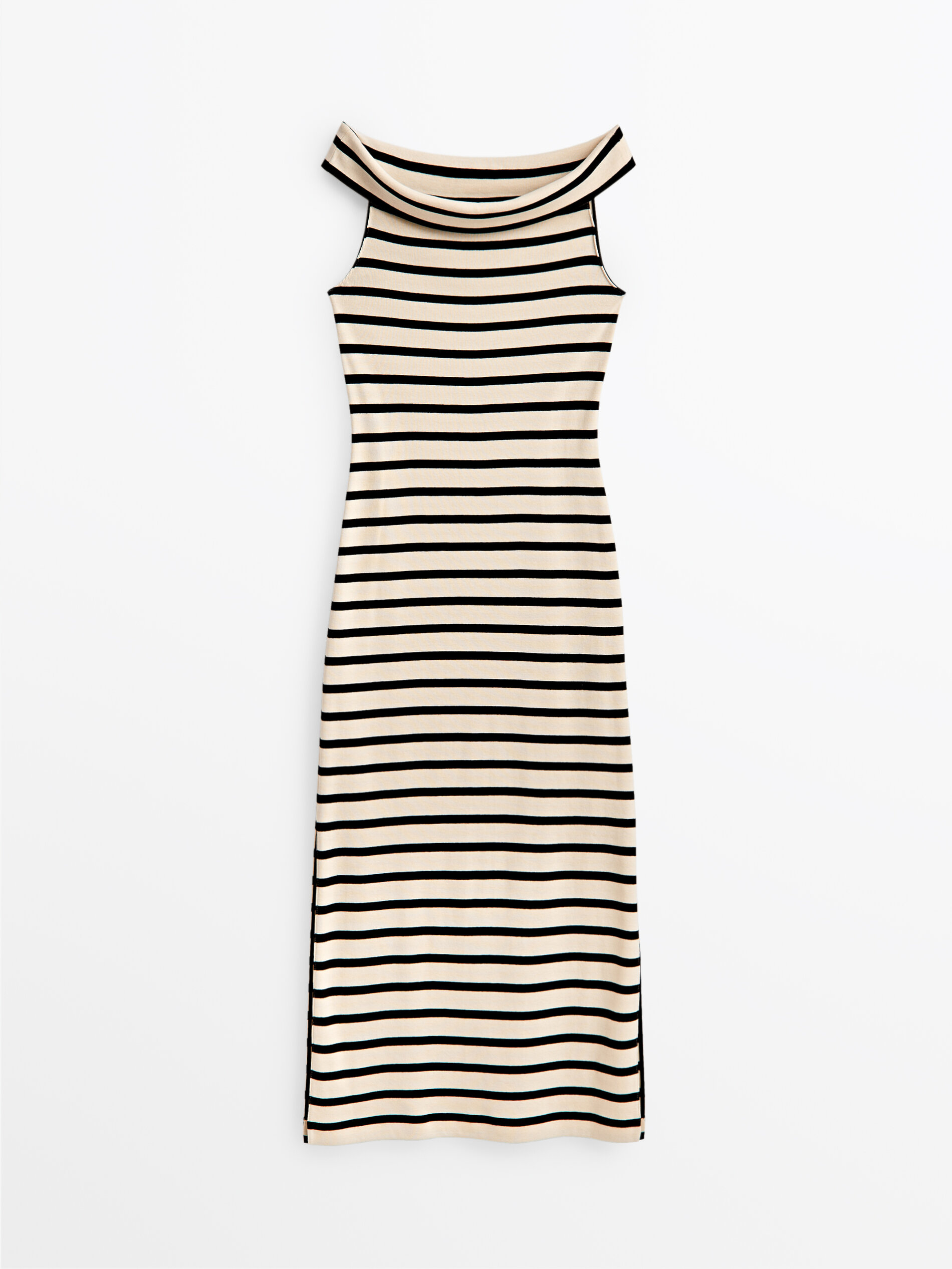

Платье женское Massimo Dutti 06605560251 белое S, 06605560251