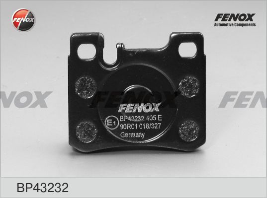 

Тормозные колодки FENOX дисковые BP43232