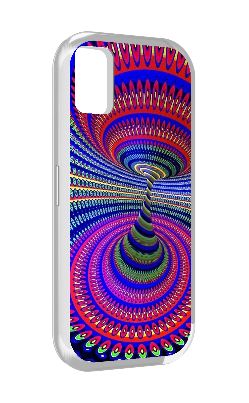 

Чехол MyPads оптическая иллюзия для UMIDIGI A11, Прозрачный, Tocco