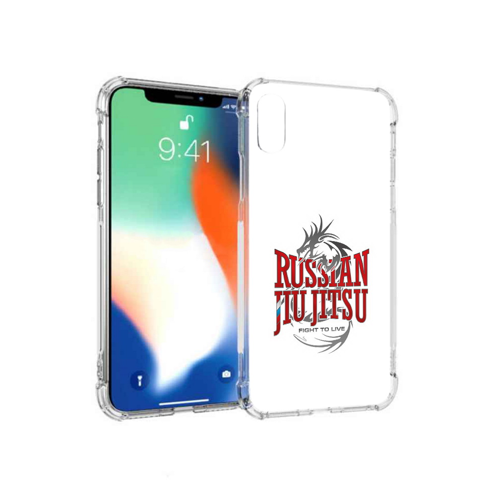 

Чехол MyPads Tocco для Apple iPhone XS Max джиу джитсу (PT117540.614.321), Прозрачный, Tocco