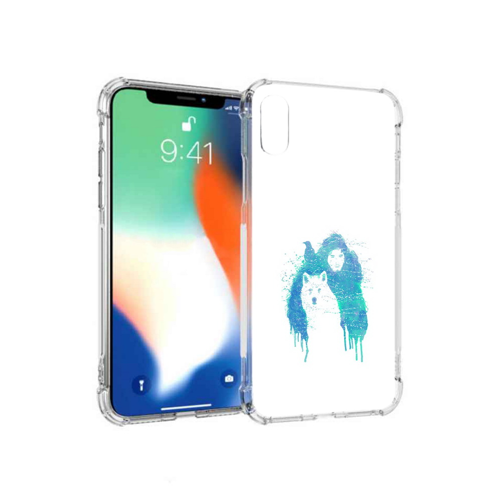 

Чехол MyPads Tocco для Apple iPhone XS Max джон сноу (PT117540.614.323), Прозрачный, Tocco