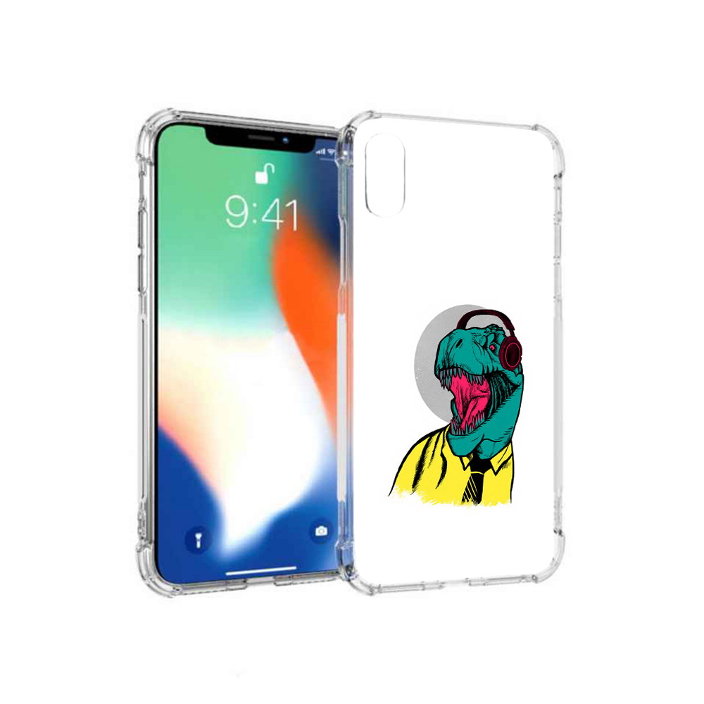 

Чехол MyPads Tocco для Apple iPhone XS Max дино (PT117540.614.326), Прозрачный, Tocco