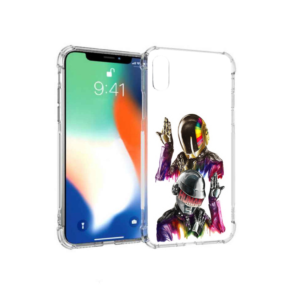 

Чехол MyPads Tocco для Apple iPhone XS Max диско космонавты (PT117540.614.329), Прозрачный, Tocco