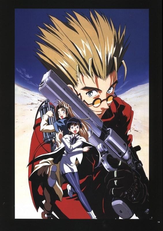 

Постер к аниме "Триган" (Trigun) 50x70 см