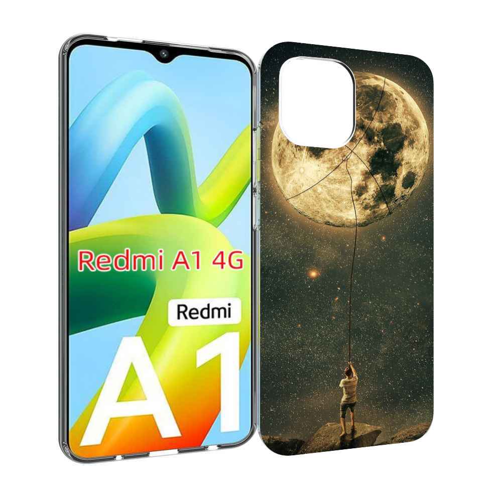 

Чехол MyPads Луна-светит для Xiaomi Redmi A1, Прозрачный, Tocco