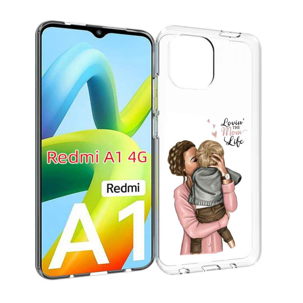 

Чехол MyPads Любовь-мамы детский для Xiaomi Redmi A1, Прозрачный, Tocco