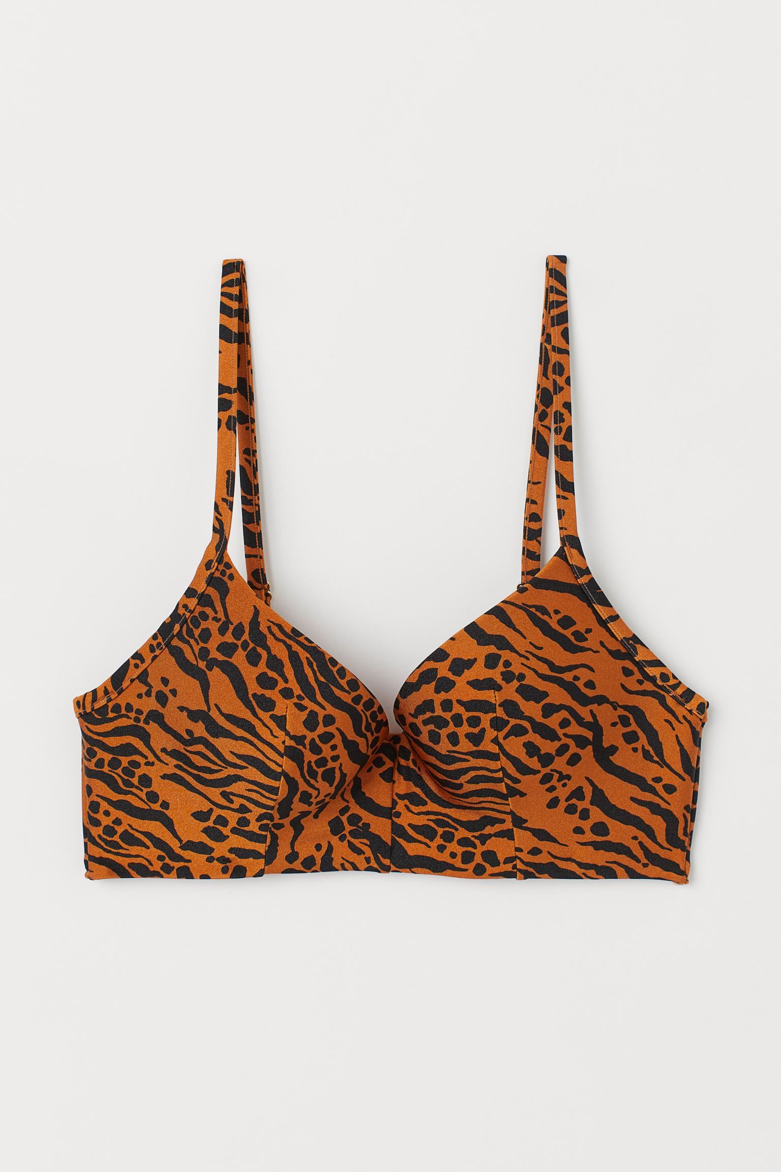 

Лиф женский H&M 833500001 коричневый 46 EU, 833500001