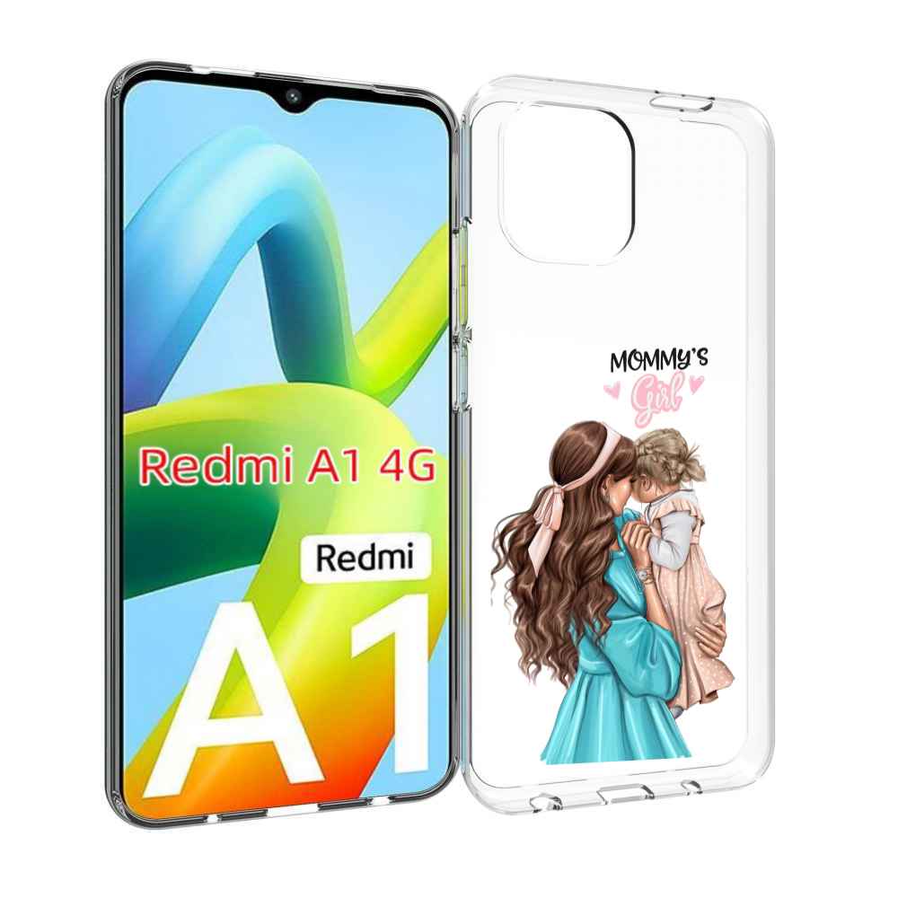 

Чехол MyPads Мама-девочки женский для Xiaomi Redmi A1, Прозрачный, Tocco