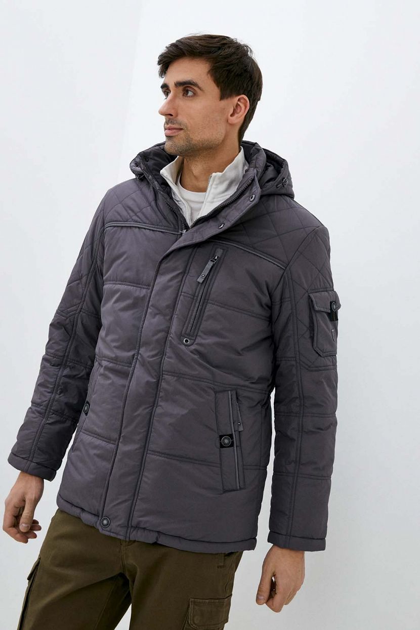 Куртка мужская Baon B531526 серая L