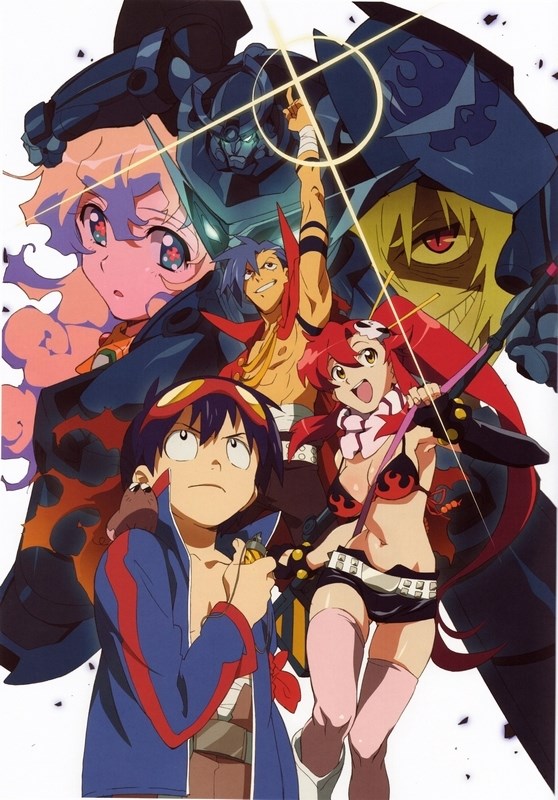 

Постер к аниме "Гуррен-Лаганн" (Tengen toppa gurren lagann) A1