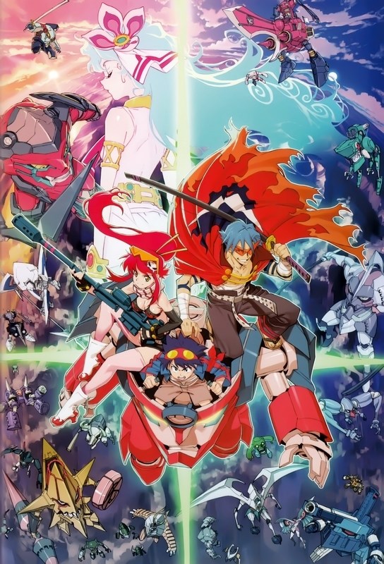 

Постер к аниме "Гуррен-Лаганн" (Tengen toppa gurren lagann) A2