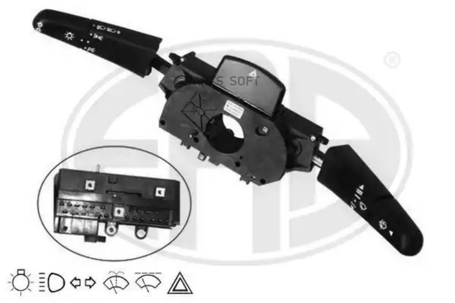 Переключатель подрулевой Mercedes Sprinter 2-t/Sprinter 3-t/Sprinter 4-t 95>06 VW LT 28-35