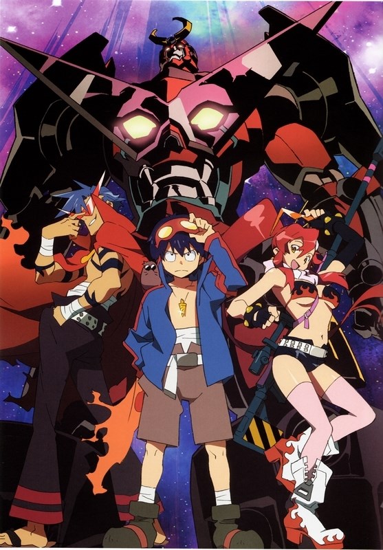 

Постер к аниме "Гуррен-Лаганн" (Tengen toppa gurren lagann) A3