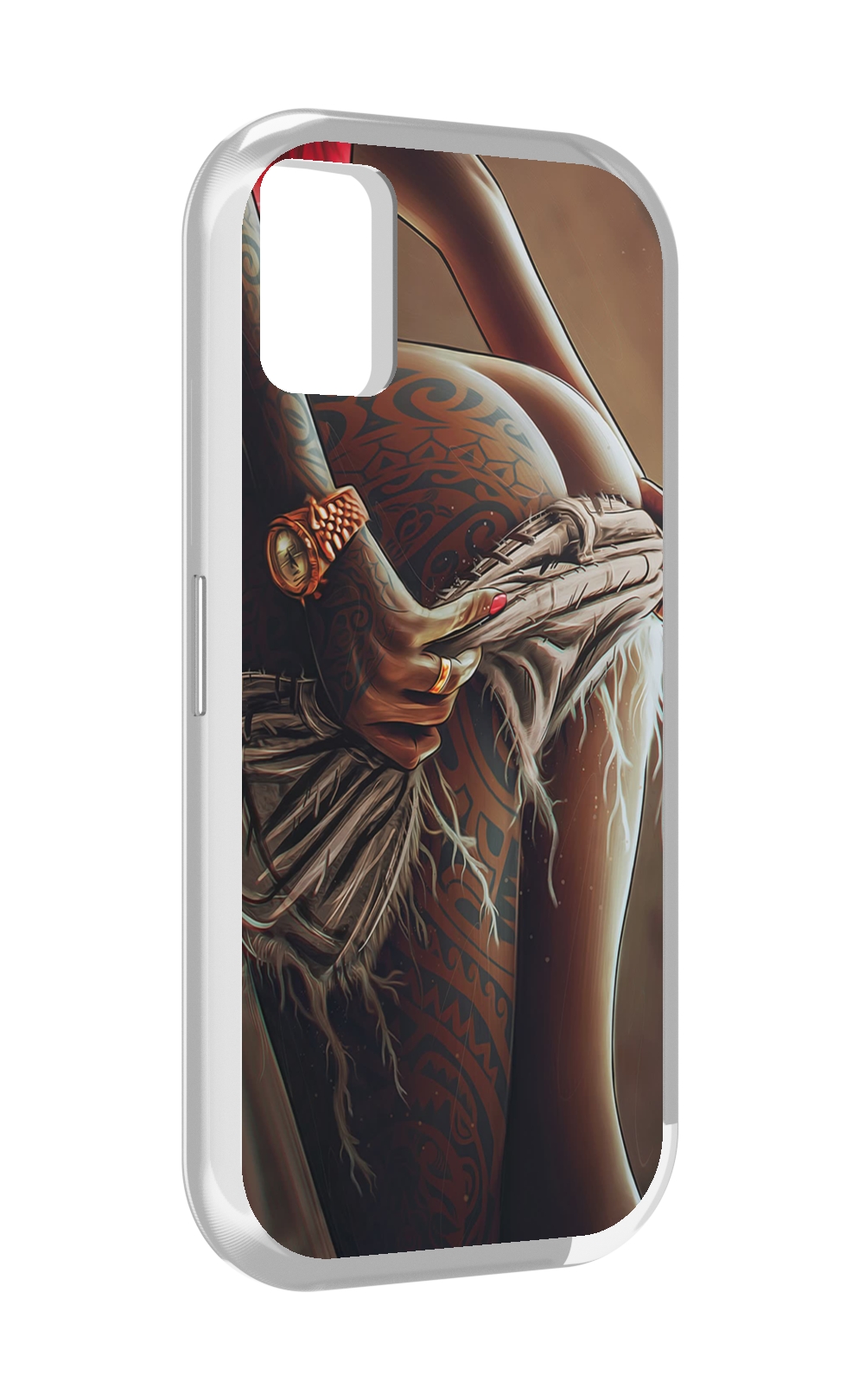

Чехол MyPads полуголая девушка фотография женский для UMIDIGI A11, Прозрачный, Tocco