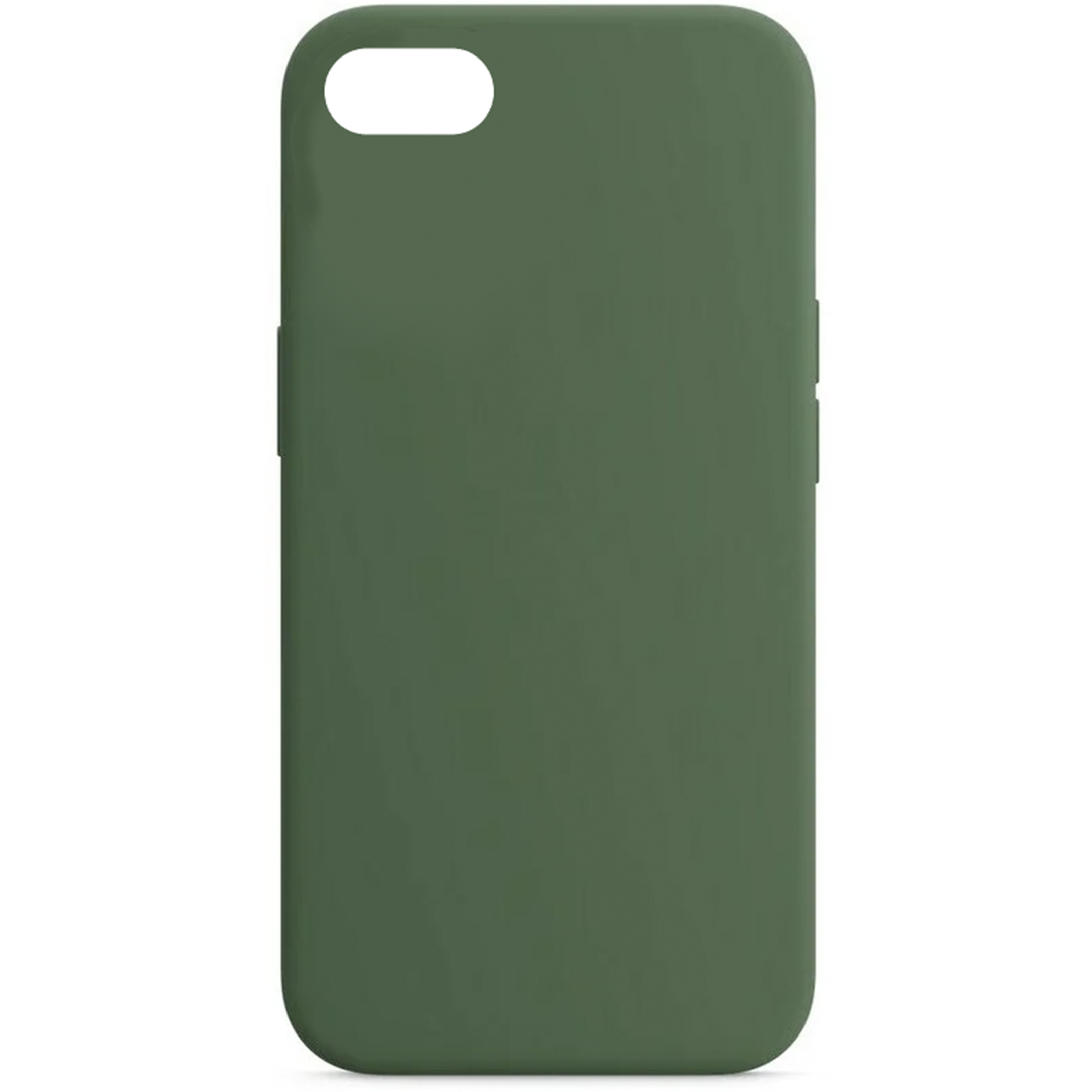 

Чехол - накладка для iPhone 7/8/SE (2020), Silicon Case, без лого, сосновый лес, Зеленый