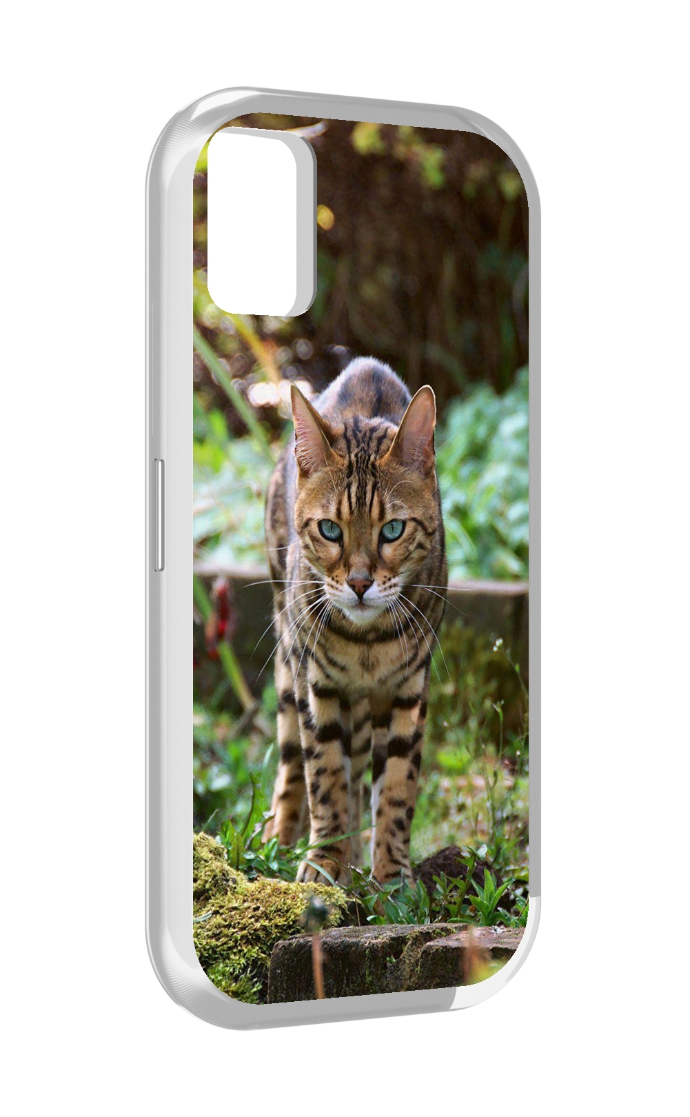 

Чехол MyPads порода кошка бенгальская для UMIDIGI A11, Прозрачный, Tocco