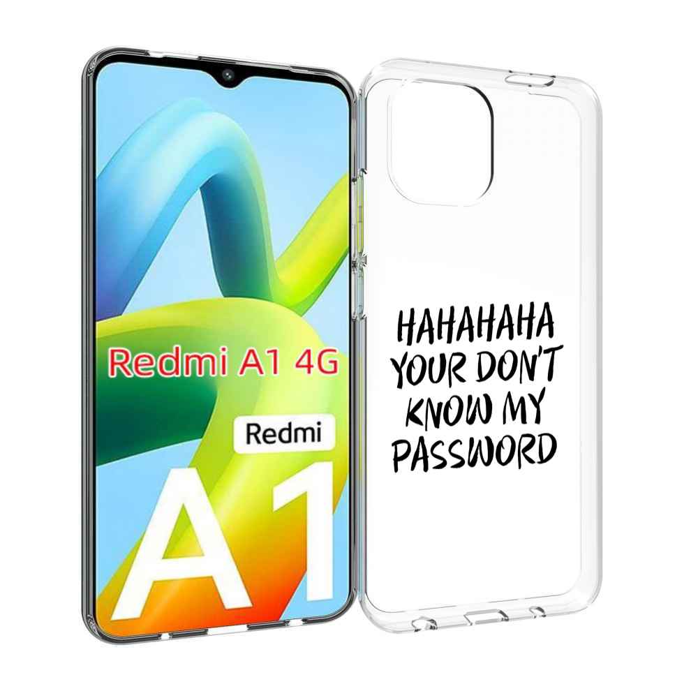 

Чехол MyPads Мой-пароль для Xiaomi Redmi A1, Прозрачный, Tocco