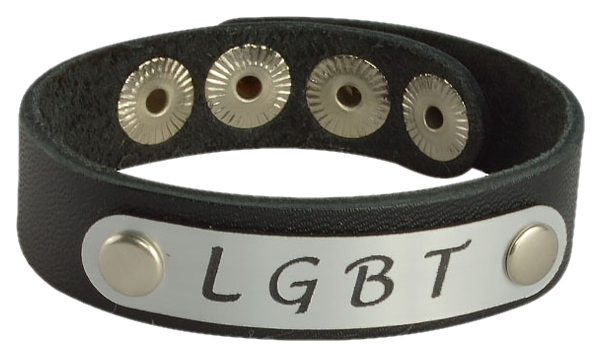 

Кожаный браслет LGBT