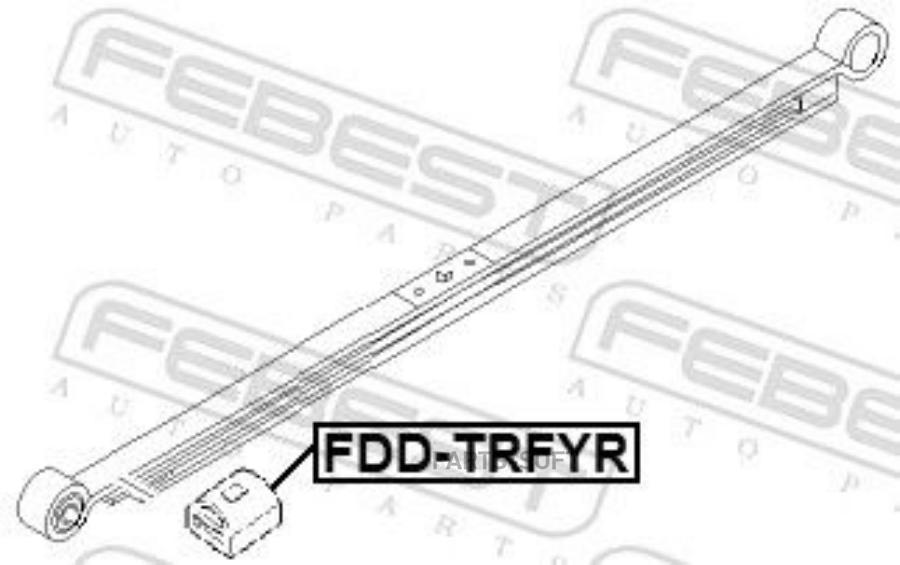 

FEBEST ОТБОЙНИК РЕССОРЫ ЗАДНЕЙ