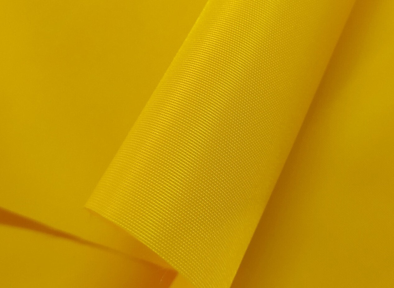 

Ткань уличная-тентовая Prival Oxford 600 PU 1000, 230г/м2, цвет жёлтый, 1.5х10м, Желтый, Оксфорд 600 PU 1000