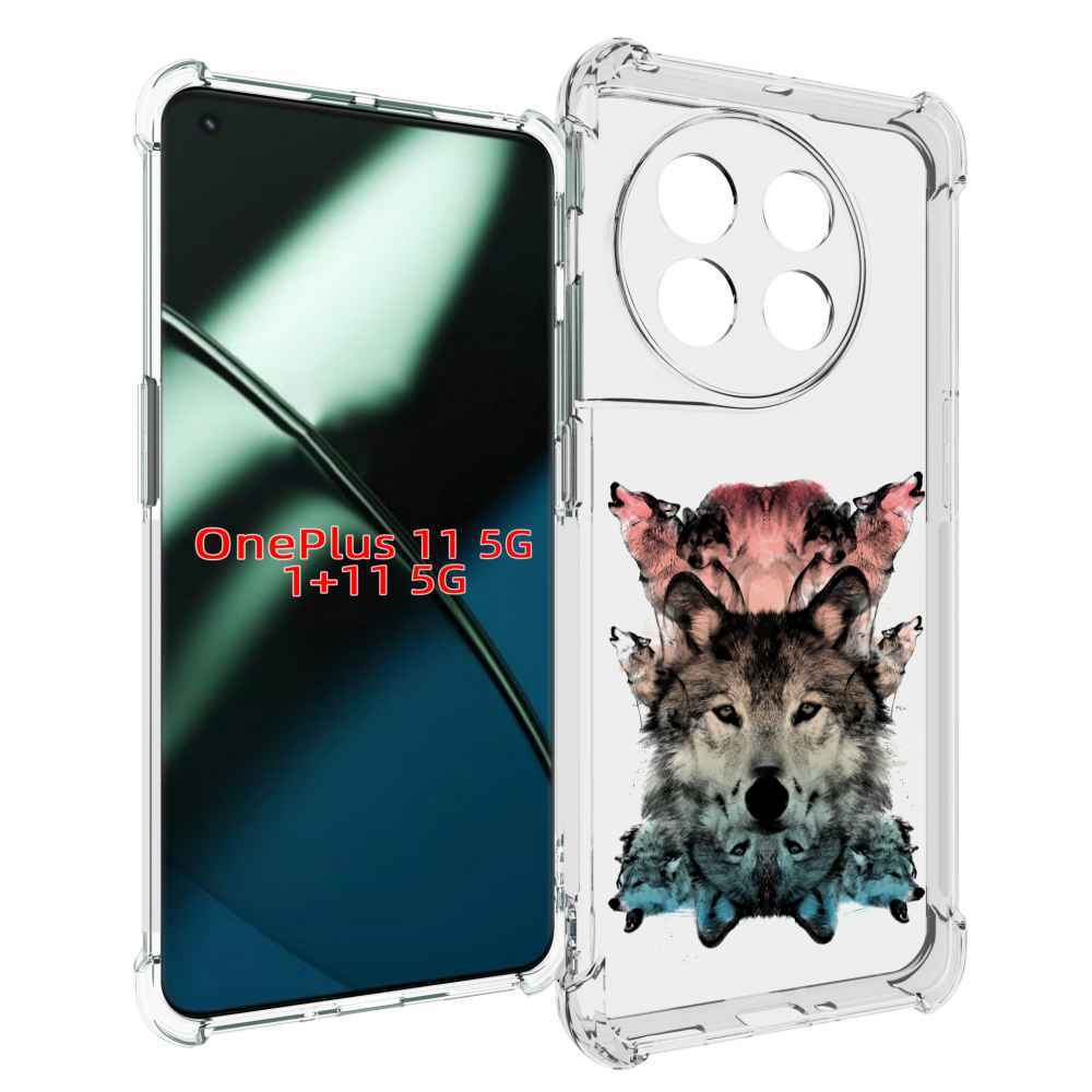 

Чехол MyPads стая для OnePlus 11, Прозрачный, Tocco