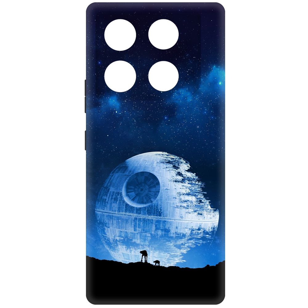 

Чехол-накладка Soft Case Звездные Войны. Звезда смерти для INFINIX GT 20 Pro черный