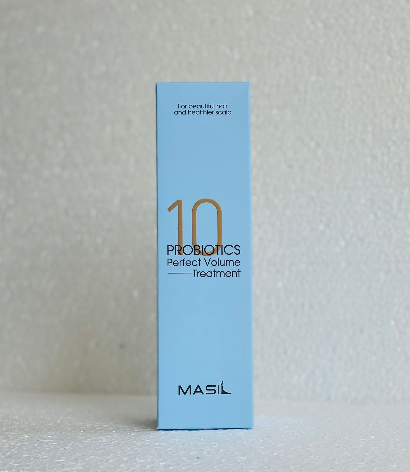 Маска Masil для объема волос с пробиотиками Probiotics Perfect Volume Treatment 300 мл маска для волос masil от перхоти с яблочным уксусом 300 мл probiotics apple vinegar treatm