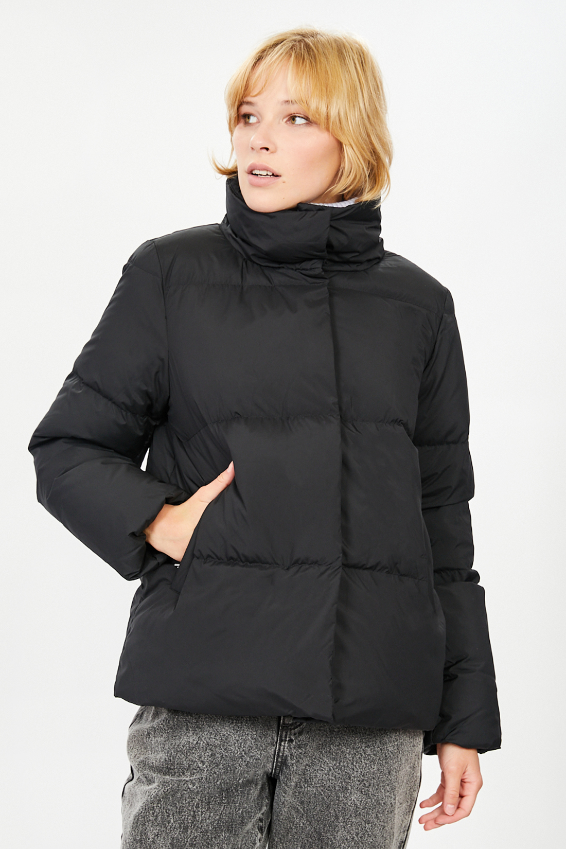 фото Куртка женская baon b001526 черная m