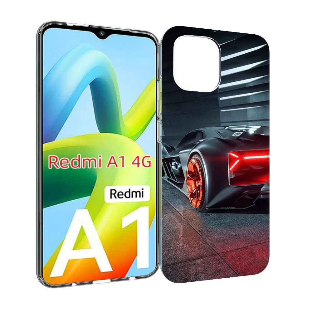 

Чехол MyPads Ночной-город мужской для Xiaomi Redmi A1, Прозрачный, Tocco