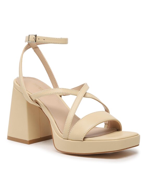 

Босоножки Tiline FL6TLI LEA03 Guess бежевый 40 EU, Tiline FL6TLI LEA03