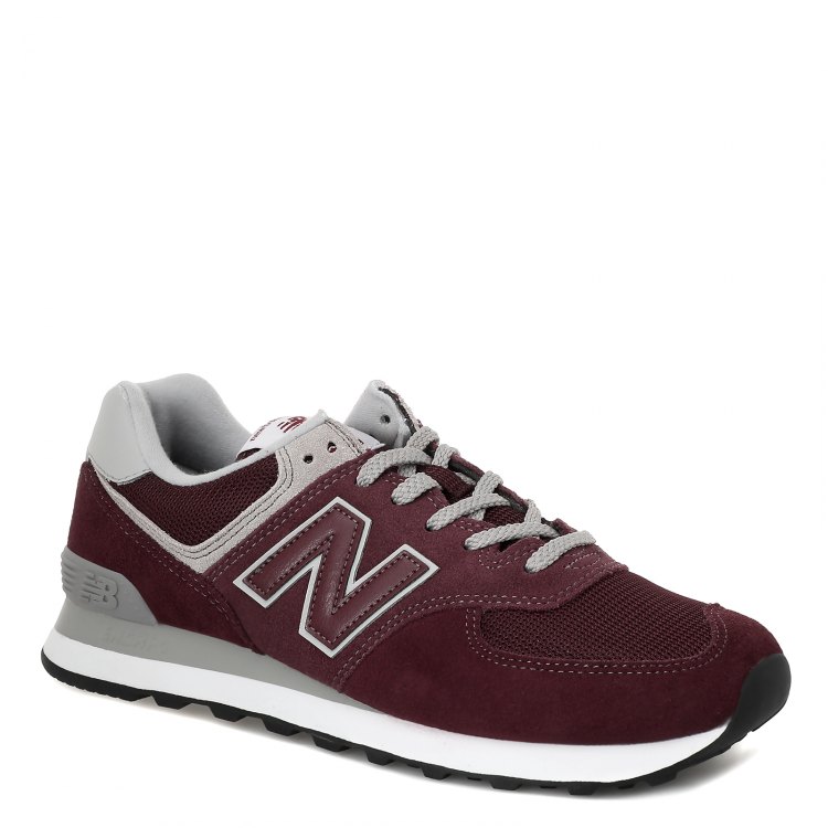 фото Кроссовки мужские new balance ml574_1758272 бордовые 41.5 eu