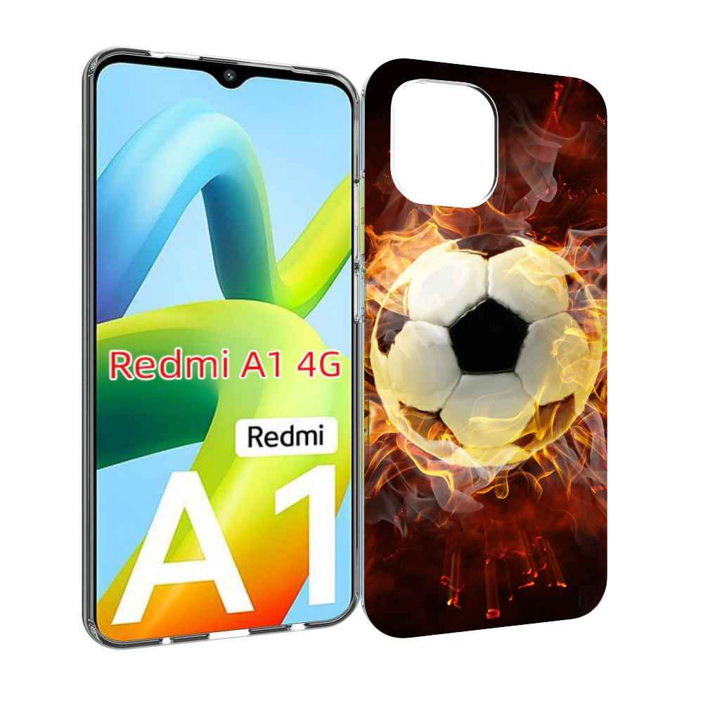 

Чехол MyPads Огненный-мяч для Xiaomi Redmi A1, Прозрачный, Tocco