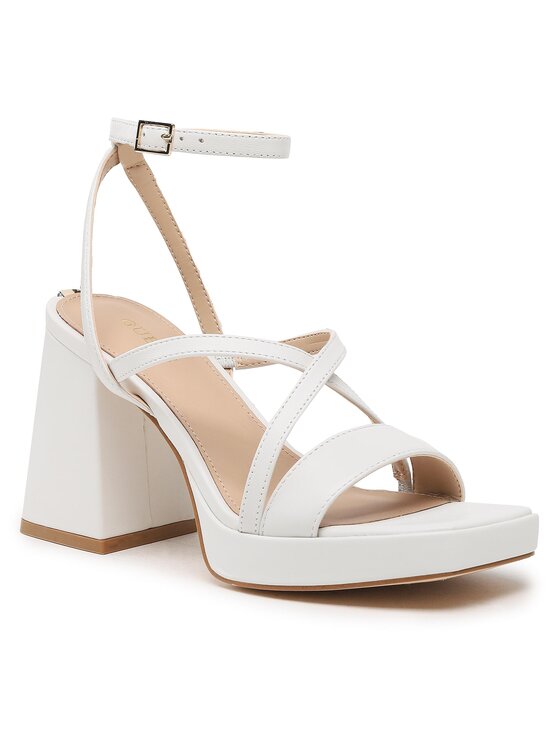 

Босоножки Tiline FL6TLI LEA03 Guess белый 39 EU, Tiline FL6TLI LEA03