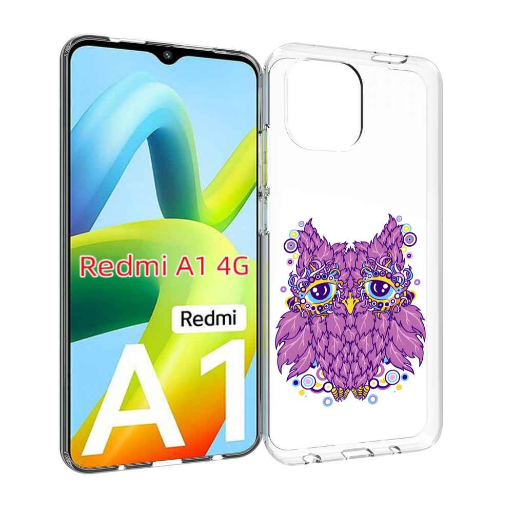

Чехол MyPads Розовая сова для Xiaomi Redmi A1, Прозрачный, Tocco