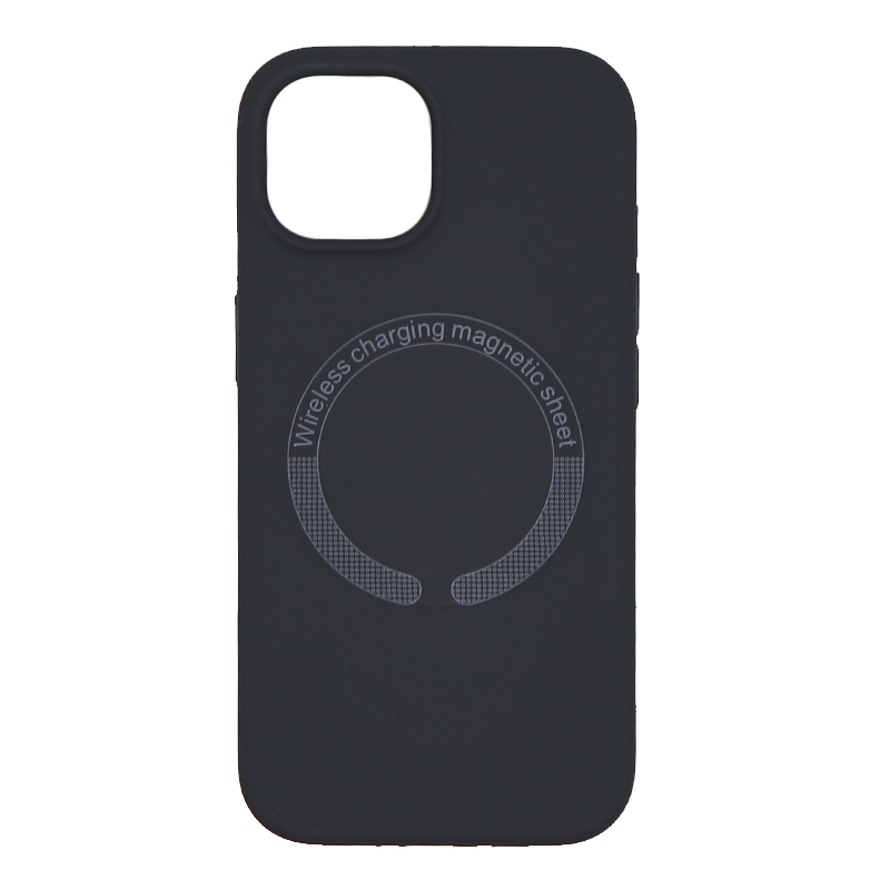 

Чехол-накладка для iPhone 15, Silicon Case, магнитный (MagSafe), без лого, X-case, Серый