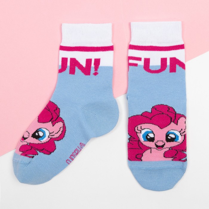 

Носки детские KAFTAN П00000560, розовый, голубой, 16-18, My Little Pony
