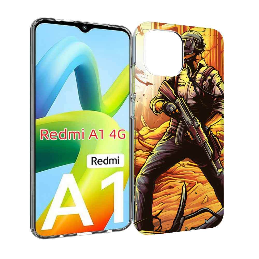 

Чехол MyPads Пабг для Xiaomi Redmi A1, Прозрачный, Tocco