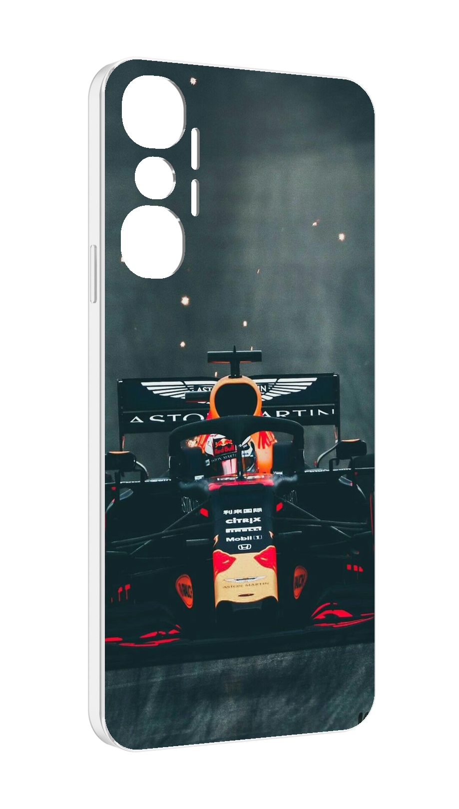 

Чехол MyPads формула 1 астон мартин для Infinix Hot 20 4G, Прозрачный, Tocco