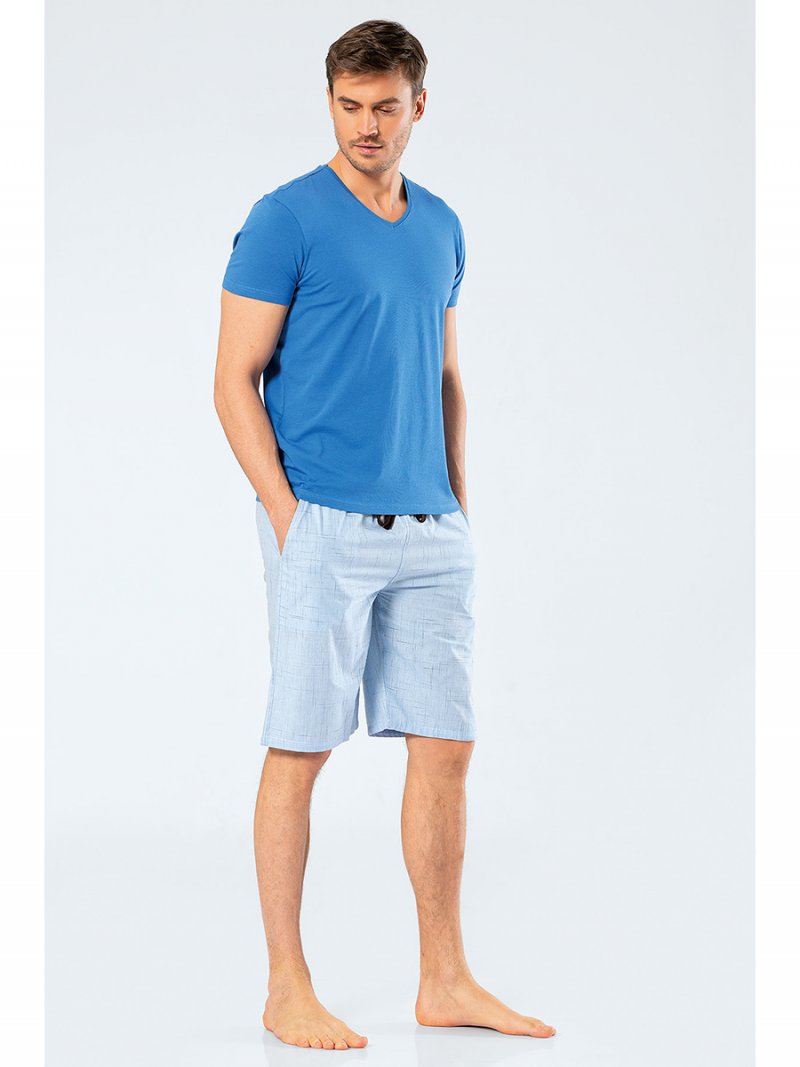 

Пижама мужская Cacharel 2211 голубая XXL, 2211
