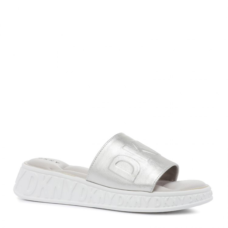 

Шлепанцы женские DKNY K1028810_2296762 серебристые 36 EU