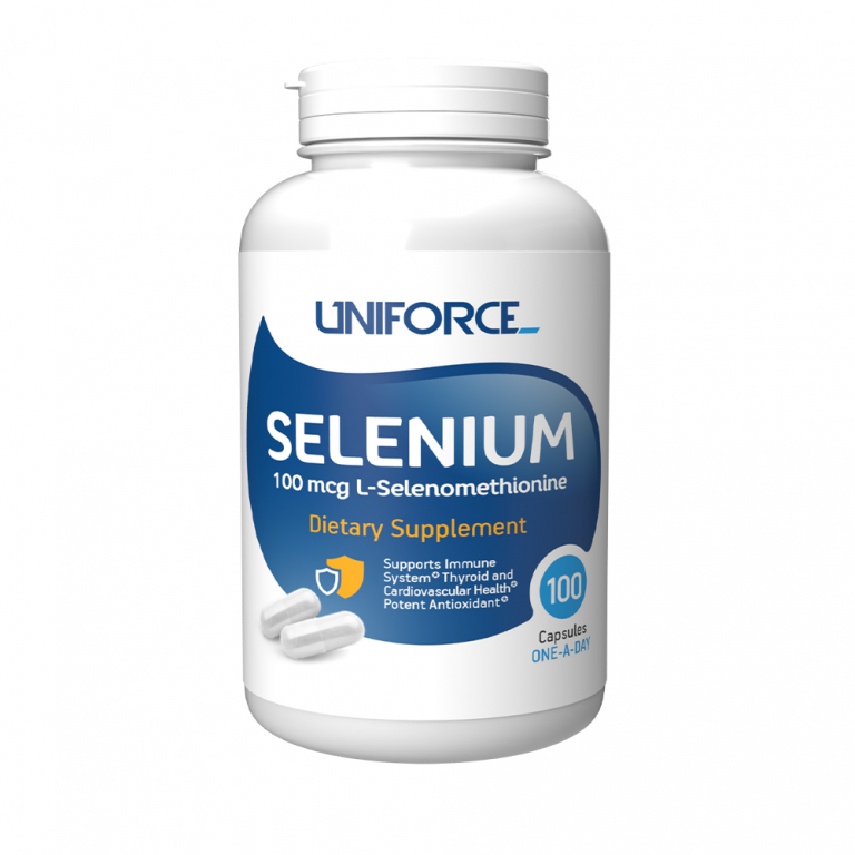 фото Селен uniforce selenium 100 mcg 100 капсул