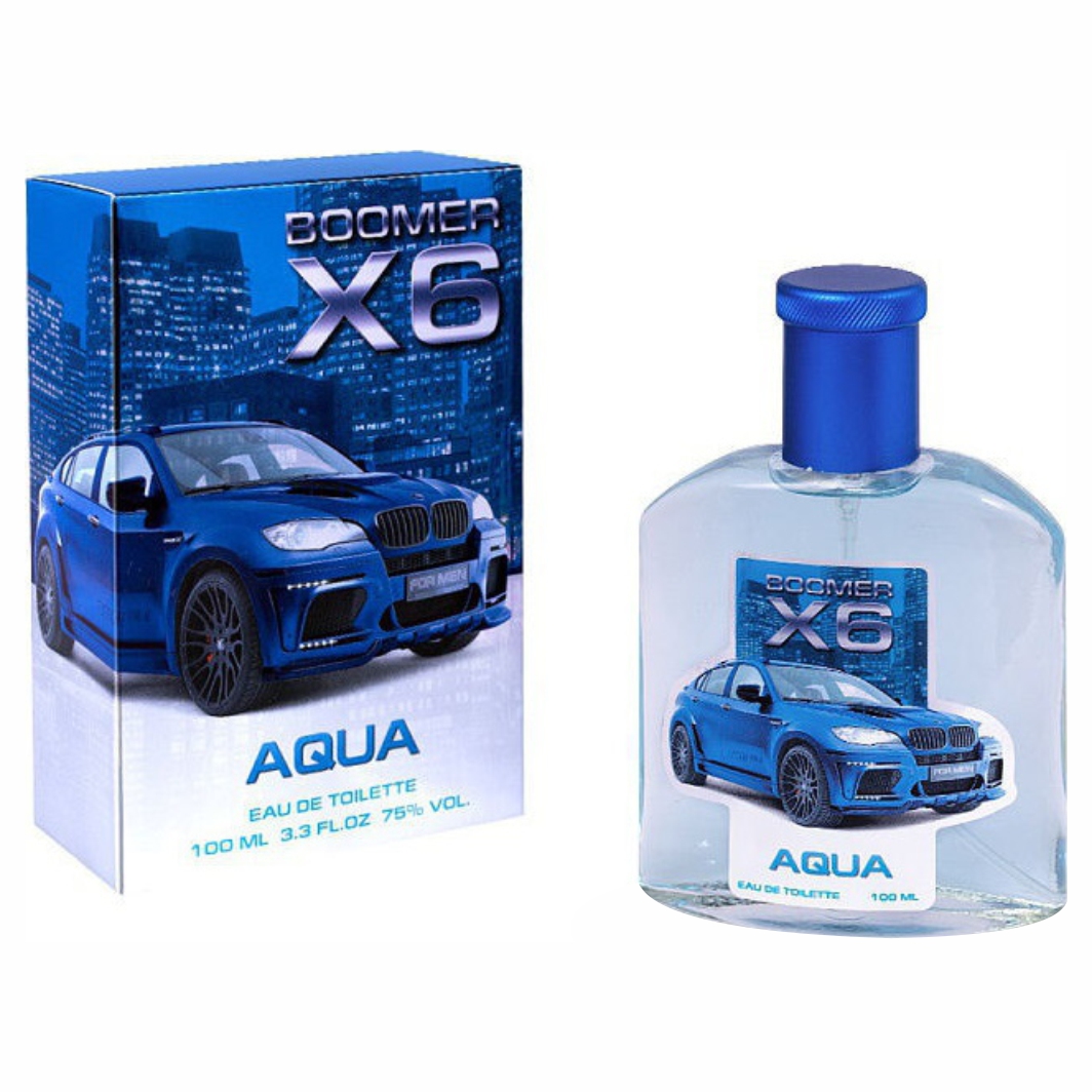 

Туалетная вода мужская Абар Boomer X6 Aqua 100мл