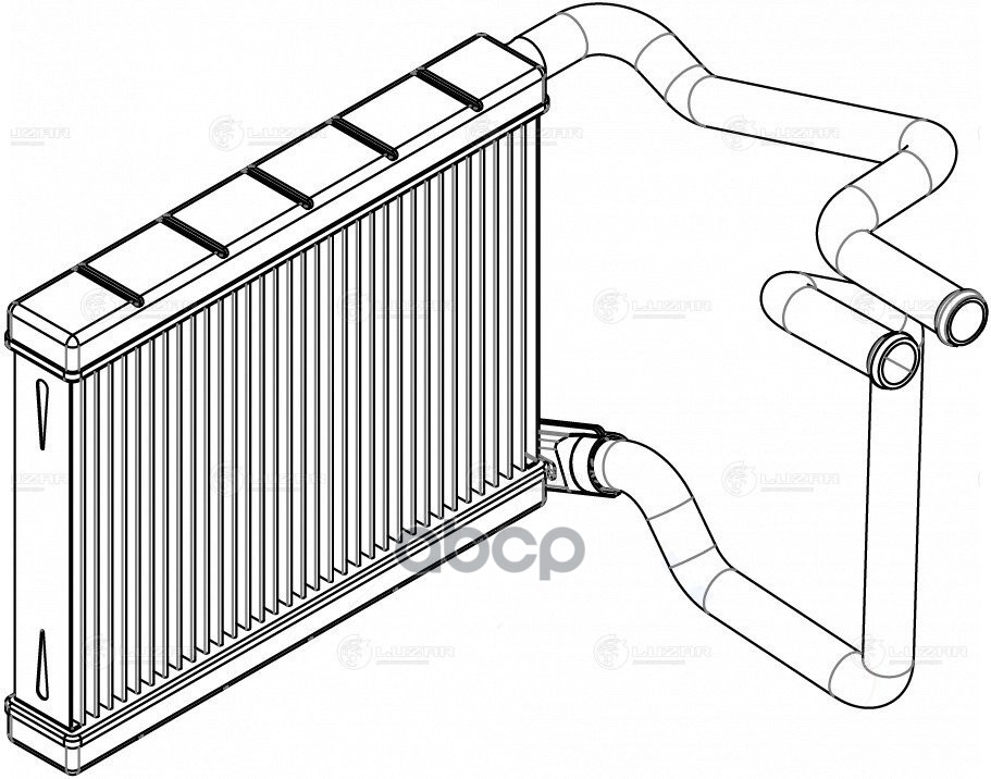 

Радиатор Отоп. Для А/М Chery Tiggo 4 (17-)/7 Pro (20-)/8 (18-)/8 Pro (20-) Luzar Lrh 3031