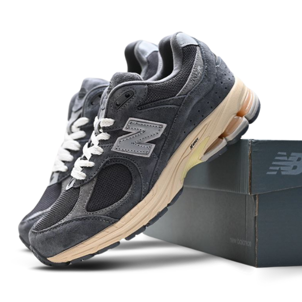 

Кроссовки мужские New Balance 2002R черные 45 EU, Черный, 2002R