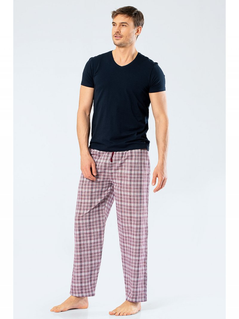 

Пижама мужская Cacharel 2210 бордовая XXL, 2210